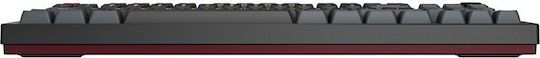 Montech MKey TKL Darkness Gaming Μηχανικό Πληκτρολόγιο Tenkeyless με Gateron G-Pro Yellow διακόπτες και RGB φωτισμό (Αγγλικό US)