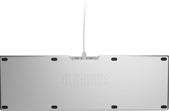 Glorious PC Gaming Race GMMK 3 Pro Gaming Mechanical Keyboard with Glorious Fox switches and RGB lighting (English US) Silver