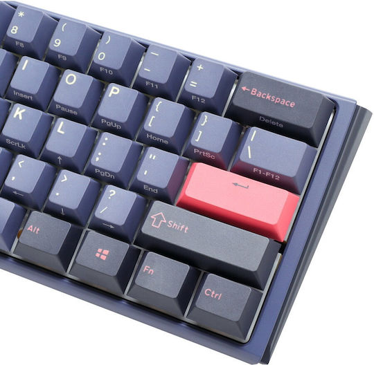 Ducky One 3 Mini Gaming Μηχανικό Πληκτρολόγιο 60% με Cherry MX Speed Silver διακόπτες και RGB φωτισμό (Αγγλικό US) Cosmic