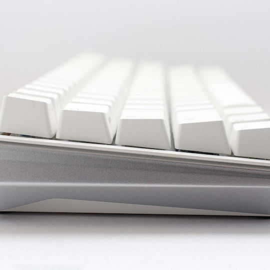 Ducky One 3 Classic Mini Gaming Μηχανικό Πληκτρολόγιο 60% με Cherry MX Brown διακόπτες και RGB φωτισμό (Αγγλικό US) Pure White