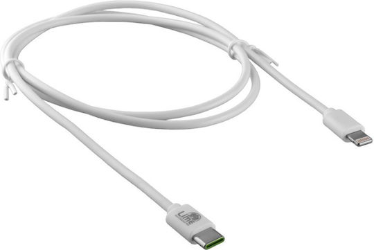 Lime Редовна USB-C към Lightning кабел 30W Зелен 1м (LCL03)
