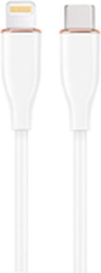 Gembird USB-A to Lightning Cable 20W Λευκό 1.5m