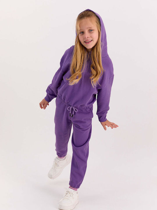 Roly Poly Copilăresc Set de pantaloni de trening Violet