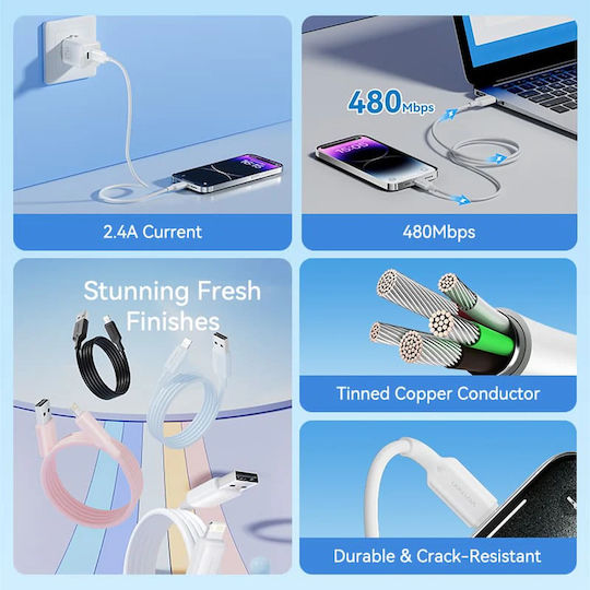 Vention USB-C To Lightning Cable Black 2m LAMBH
