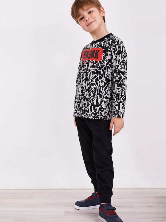 Arnetta Kinder Sweatpants Set - Jogginganzug Black
