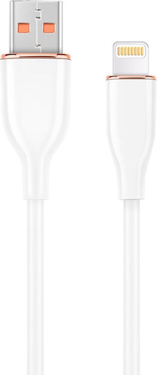 Gembird Regular USB-A la Cablu Lightning Alb 1.5m