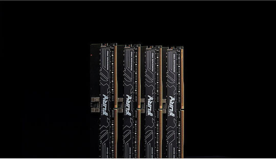 Kingston Fury Renegade Pro DDR5 64GB RAM με 4x16GB Modules και Ταχύτητα 6400 για Desktop