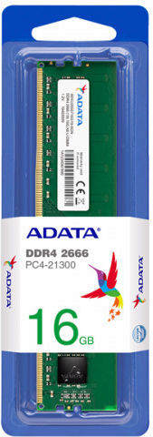 Adata DDR4 με Module 1x16GB και Ταχύτητα 2666 για Desktop