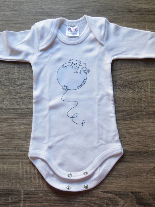 Mädchen Baby-Body Langärmliges