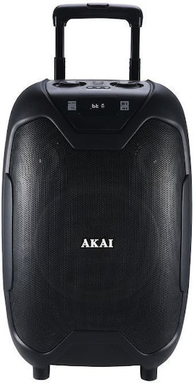 Akai Proffesional Boxă Karaoke cu Microfon Wireless și Efecte de Iluminare ABTS-112 Negru