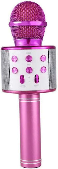 WSTER Микрофон Караоке Безжичен WS-858 WS-858 Розов