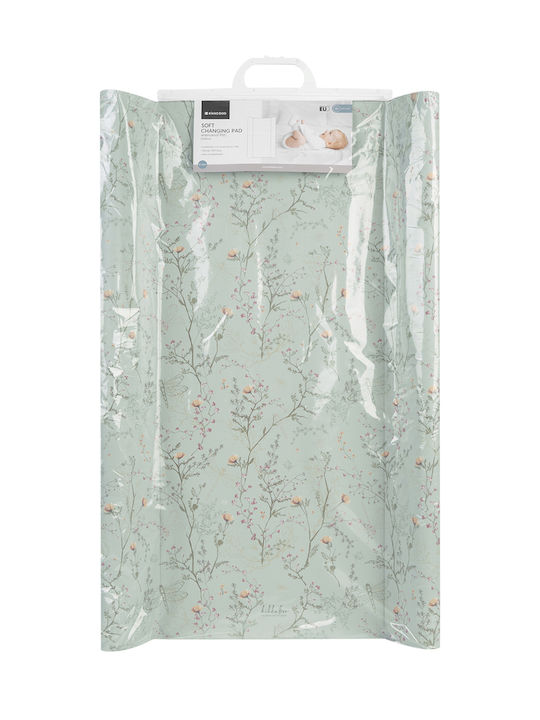 Kikka Boo Soft Changing Pad with Cover Secret Garden made of Plastic Secret Garden Green 50x70cm