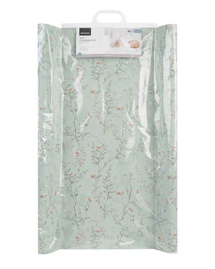 Kikka Boo Soft Changing Pad with Cover Secret Garden made of Plastic Secret Garden Green 50x70cm
