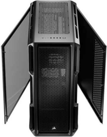 Corsair 5000T Gaming Midi-Turm Computergehäuse mit Seitenfenster Schwarz