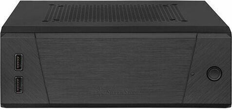 Silverstone Milo 10 Home Theater Κουτί Υπολογιστή Μαύρο
