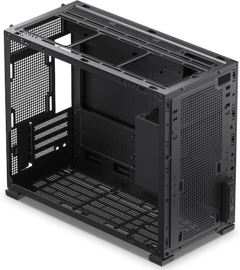 Jonsbo D31 Screen Gaming Mini Tower Κουτί Υπολογιστή με Πλαϊνό Παράθυρο Μαύρο