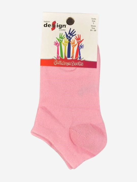 Design Letters Kids' Ankle Socks LIGHT Multicolor 6 Pairs