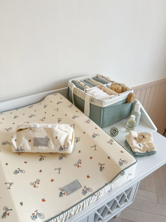 Cam Cam Copenhagen Soft Changing Pad Bicycles with Fabric 49x63cm