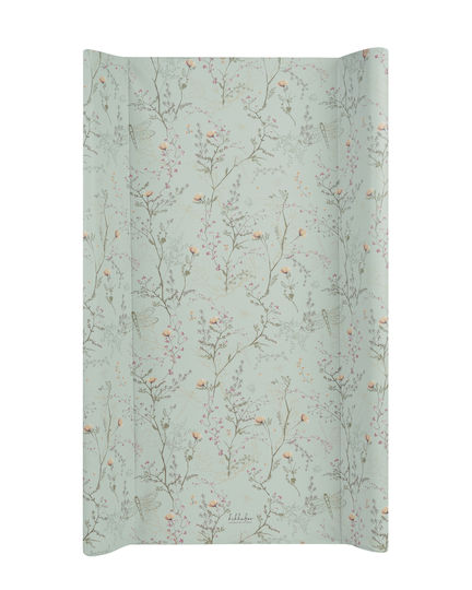 Kikka Boo Harte Wickelauflage mit Abdeckung Secret Garden aus Kunststoff Green 50x80cm