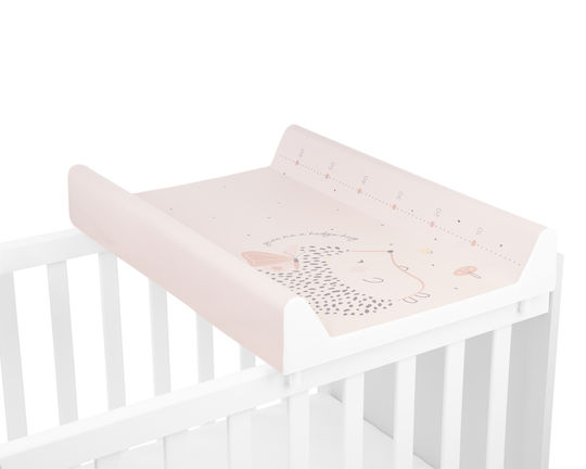 Kikka Boo Σκληρή Αλλαξιέρα από Πλαστικό Ροζ 50x80cm