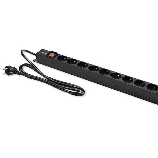 Qoltec Aluminum Pdu Rack 16a 16 X French Vertical 1.8m Translation Qoltec Aluminum Power Distribution Unit Rack 16a 16 X French Outlets Vertical 1.8m