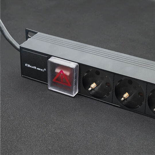 Qoltec Aluminum Pdu Rack 16a 16 X Schuko Vertical 1.8m Translation Qoltec Aluminum Power Distribution Unit Rack 16a 16 X Schuko Vertical 1.8m
