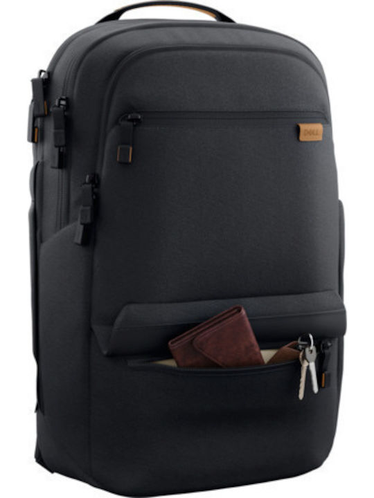Dell Ecoloop Premier Laptop Backpack Up To 16" 40.64cm Nylex Lining Scratch Protection Waterproof 6 Pockets Black