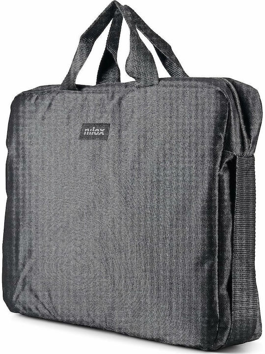 Nilox Basic Τσάντα Ώμου / Χειρός για Laptop 15.6" σε Μαύρο χρώμα