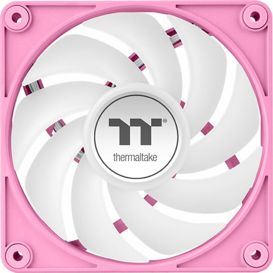 Thermaltake CT140 EX Case Fan with ARGB Lighting and Connection 3-Pin / 4-Pin PWM 3pcs Pink