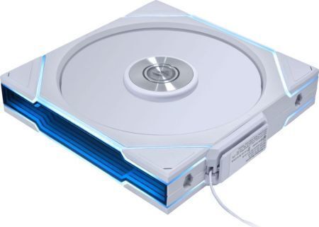 Lian Li UNI FAN TL 140 Case Fan 1800rpm 103.9cfm with ARGB Lighting and 7-Pin Connection White