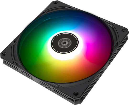 Silverstone Slimmer 140 Case Fan 1700rpm 82cfm with ARGB Lighting and 4-Pin PWM Connection