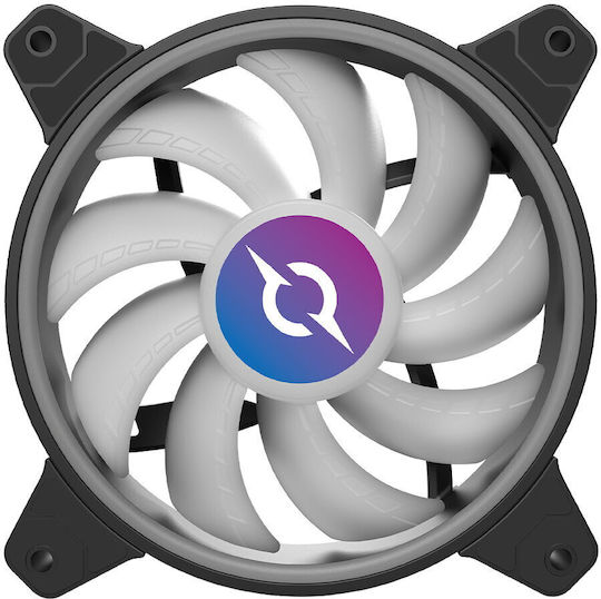 Aqirys Ventilator Pentru Carcasă Libra 120mm Cu Iluminare RGB Și Conexiune 6 Pini 3 Bucăți