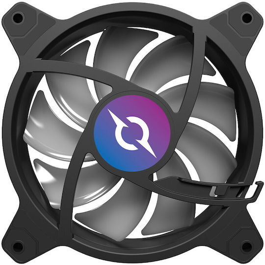 Aqirys Ventilator Pentru Carcasă Libra 120mm Cu Iluminare RGB Și Conexiune 6 Pini 3 Bucăți