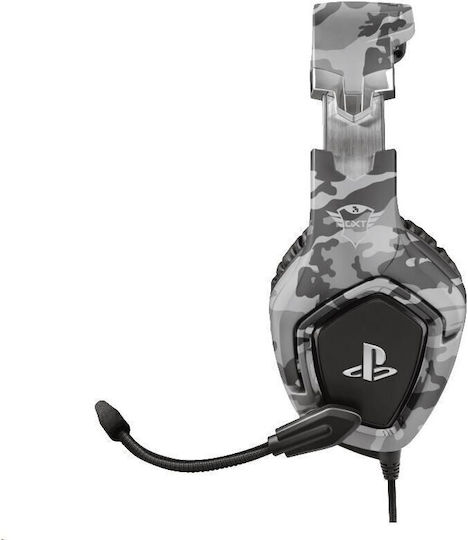 Trust GXT 488 Forze Over Ear Gaming Headset with Connection 3.5mm Gray