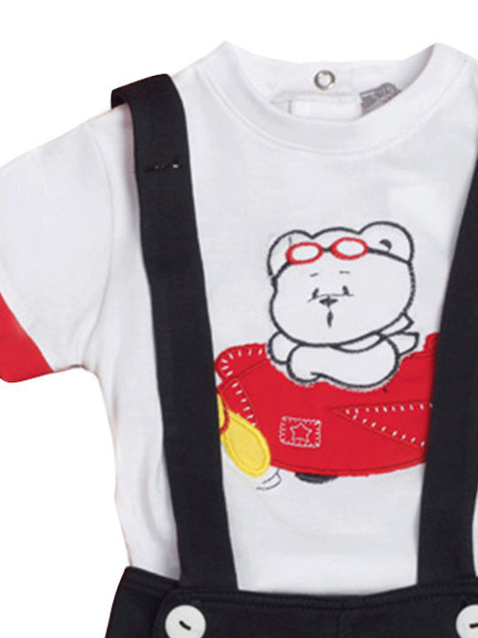 Set Shirt Overalls Baby Boy 9-12 Months-105696