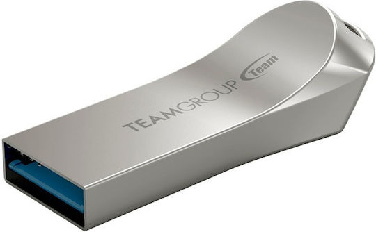 TeamGroup C222 128GB USB 3.2 Stick Ασημί