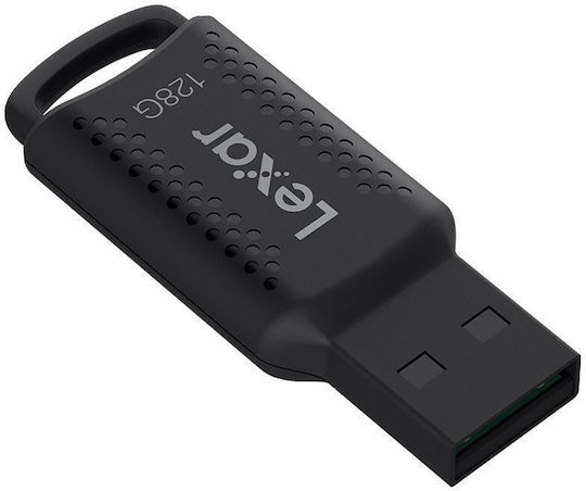 Lexar V400 128GB USB 3.0 Stick Μαύρο