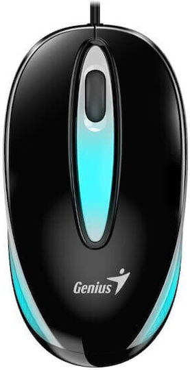 Genius DX-Mini Ενσύρματο Ποντίκι Μαύρο