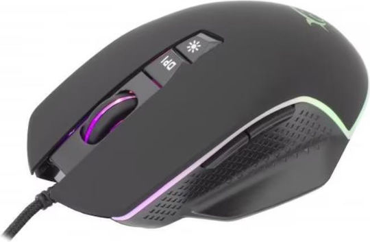 White Shark Gareth RGB Gaming Ποντίκι 6400 DPI Μαύρο