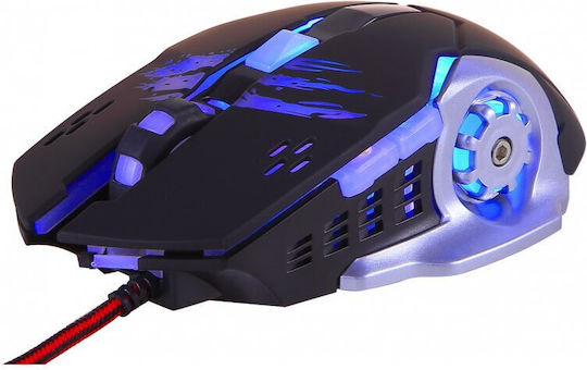 ForMe ForMe WT-193 Wild Tiger RGB Gaming Ποντίκι 3200 DPI Ασημί