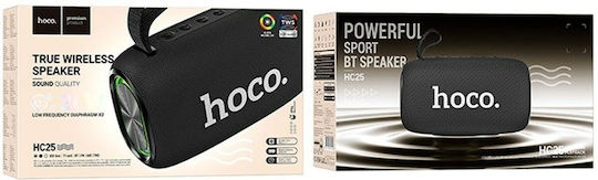 Hoco Ηχείο Bluetooth 20W με Ραδιόφωνο και Διάρκεια Μπαταρίας έως 3 ώρες Μαύρο HC25