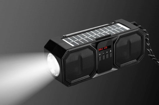 Denver BTG-158 Ηχείο Bluetooth 8W με Ραδιόφωνο και Διάρκεια Μπαταρίας έως 5 ώρες Μαύρο