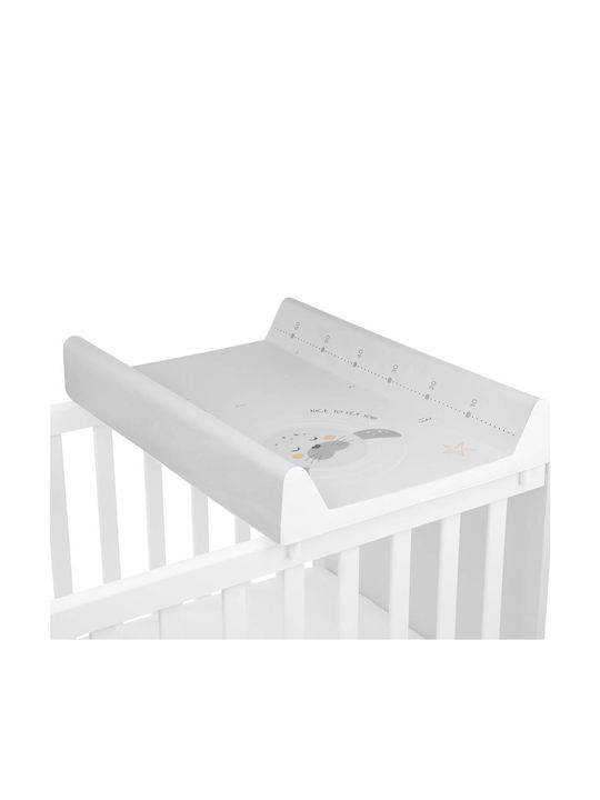 Kikka Boo Σκληρή Αλλαξιέρα Seally Me από Πλαστικό Γκρι 50x70cm