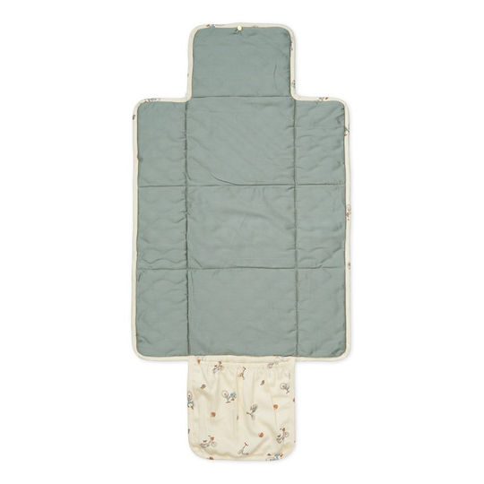 Cam Cam Copenhagen Portable Changing Pad Bicycles with Beige Fabric