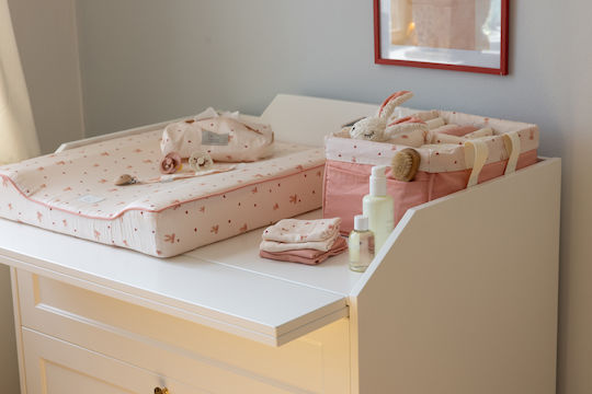 Cam Cam Copenhagen Soft Changing Pad cu capac Windflower Creme 50x65cm