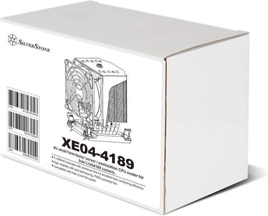 Silverstone XE04-4189 CPU Kühlung für Socket 4189 Schwarz