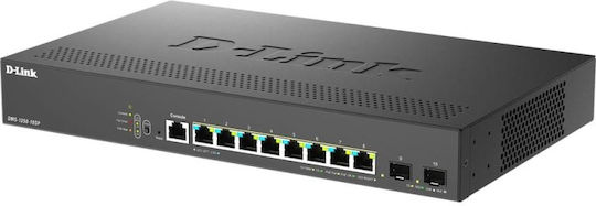 D-Link DMS-1250-10SP/E Managed L2 PoE Switch με 8 Θύρες Ethernet και 2 SFP Θύρες