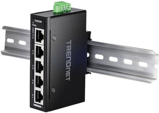 Trendnet TI-ELC50 Unmanaged L2 Switch με 5 Θύρες Ethernet