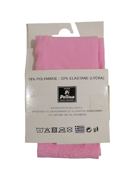 Παιδικο Αδιαφανο Ελαστικο 3d Καλσον 60 Den Di Dollina Princess Ka5203 Ροζ