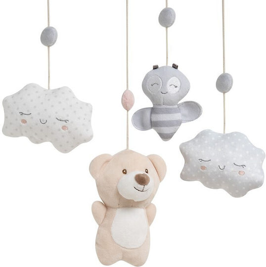 Interbaby Μόμπιλε Κούνιας με Μουσική Bear για Νεογέννητα